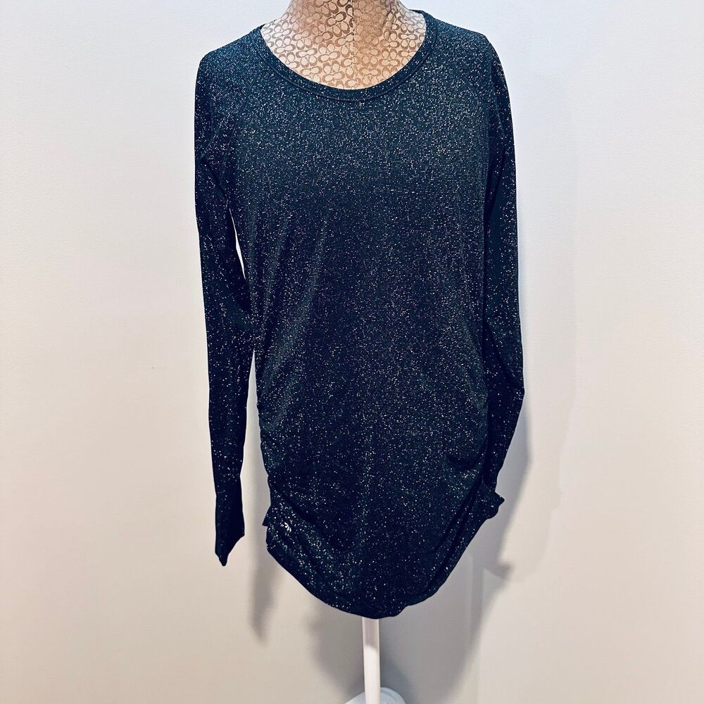 Athleta Women S Speedlight Glow Metallic Top
